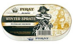 Шпроти в олії Pirat (Пірат) Польща 170г