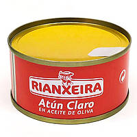 Тунец в оливковом масле Rianxeira Atun Claro en Aceite de Oliva 80г Испания