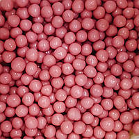Хрустящие шарики в розовом шоколаде Ruby Callebaut Mona Lisa Crispearls 50 г (развес)