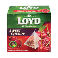 Чай сладкая вишня Loyd Sweet Cherry 20 пирамидок (40г) Польша
