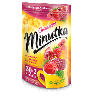 Чай со вкусом малины, клубники и граната Minutka 32 пакет ( 64г)