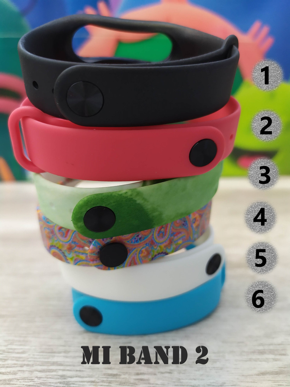 Ремінець, браслет для Xiaomi Mi Band 2