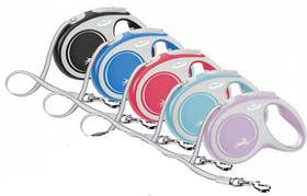 Рулетка Flexi New Comfort стрічка, M 5м/до 25 кг