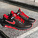 Дитячі шкіряні кросівки для хлопчика чорні Nike 35-36 розмір,кросівки дитячі шкіряні хлопчачі, фото 5