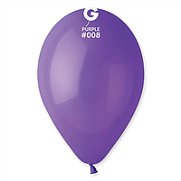 Воздушные шары пастель фиолетовый 10" (25 см) Gemar