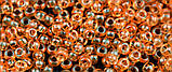 01684 Чеський бісер Preciosa/10 для вишивання Бісер жовтогарячий прозорий, фото 2
