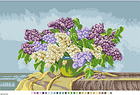 Набір для вишивки нитками "БУКЕТ БУЗКУ" 14-078