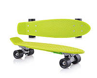 Скейт дитячий пенніборд скейтборд Penny Board 57*15 см (Салатовий)