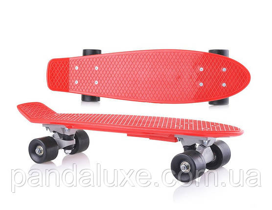 Скейт дитячий пенніборд скейтборд Penny Board 57*15 см (Червоний), фото 1