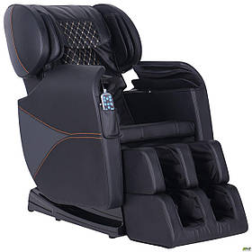 Крісло масажне AMF Keppler Black чорне з 9 прогаммами роликового масажу