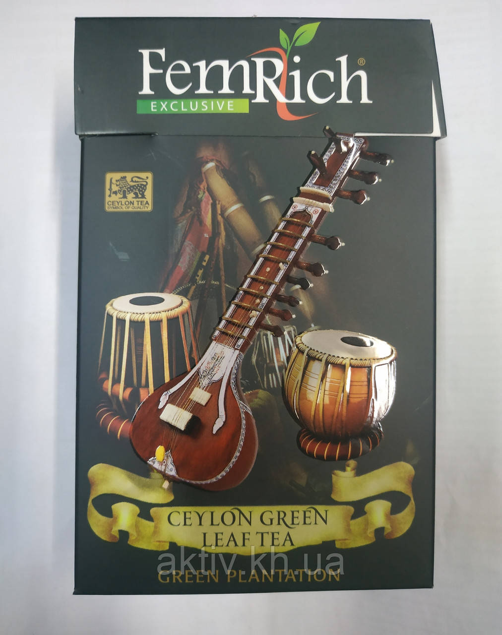 Чай зелений ,, FemRich "green plantation Фемрич зелена плантація 100 грам