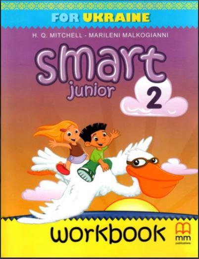 Робочий зошит Англійська мова 2 клас Smart Junior 2 Workbook with ( +CD )  Mitchell H.Q