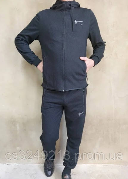 Чоловічий спортивний костюм Nike Air чорний. Відмінна якість. Розмір 48 (M)