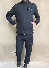 Чоловічий спортивний костюм Nike Air чорний. Відмінна якість. Розмір 48 (M)