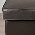 Пуф STRANDMON шкіра IKEA 504.946.26, фото 4