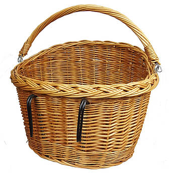 🚲Кошик із лози на кермо велосипеда Eurorover