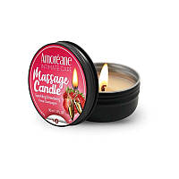 Масажна свічка "Полуниця в шампанському" Amoreane Sparkling Strawberry (30 мл) SO4477