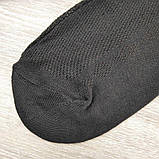 Шкарпетки чоловічі високі літо сітка р. 27 чорні Житомир бічний візерунок 30030482, фото 5