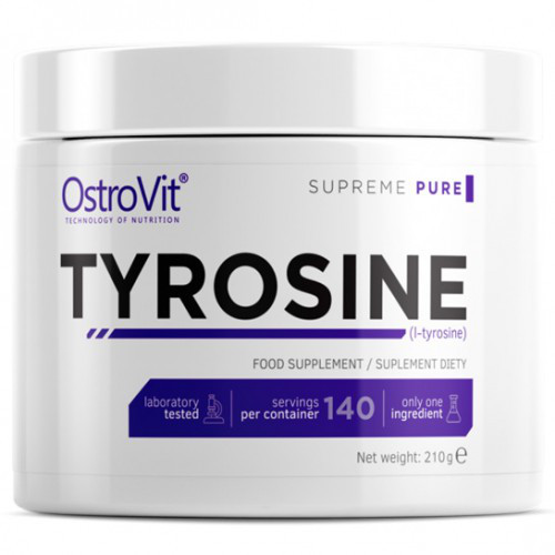 Амінокислота OstroVit TYROSINE 210 грам PURE EXP 11/22 року включно