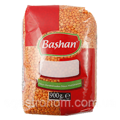 Крупа сочевиця Башан Bashan 900g 12шт/ящ (Код: 00-00005782)