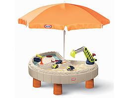 Пісочниця "Будівельний майданчик" з парасолькою Little Tikes 401N10060