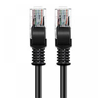 Кабель Lan CAT5 black 1m