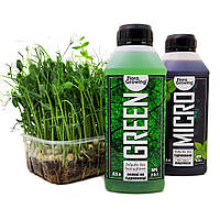 2 х 500 мл Green Kit набор удобрений для выращивания микрозелени
