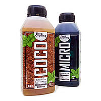 2 х 500 мл Coco Kit - Комплект добрив для вирощування в кокосовому субстраті (аналог Canna COCO)