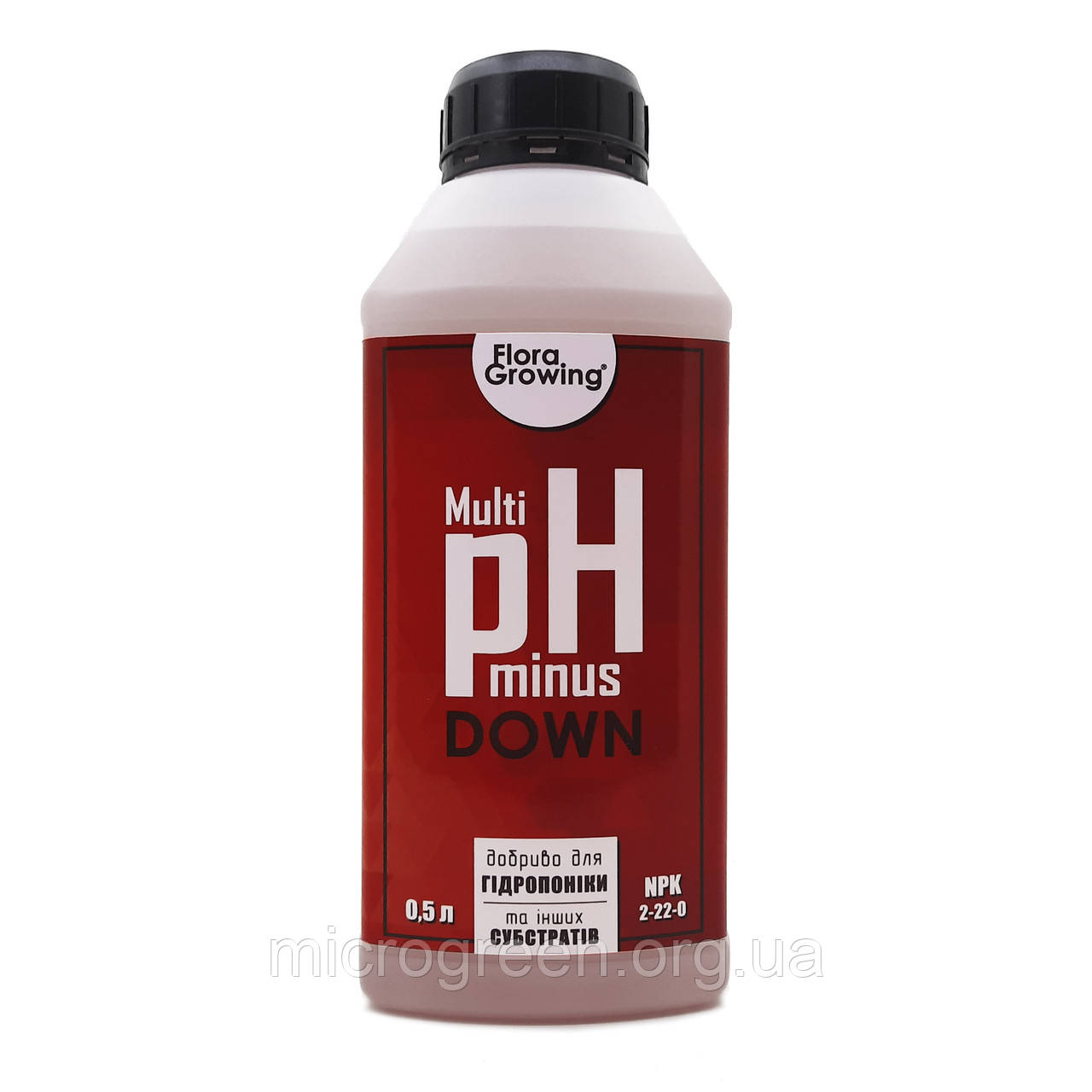 500 мл Коректор pH Down/minus MULTI