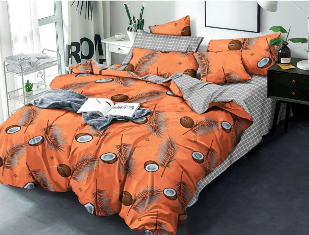 Двоспальний постільний комплект - Кокоси