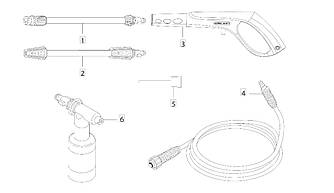 Турбо насадка для миття високого тиску Oleo-Mac PW 110 C (68500045)