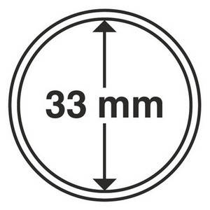 Капсула діаметром 33 мм для монети НБУ, фото 1