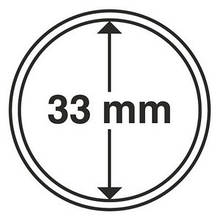 Капсула діаметром 33 мм для монети НБУ