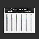 Фреза алмазна STALEKS куля червона діаметр 2,7 мм, фото 3