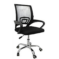 Крісло офісне на колесах Bonro Бонро B-619 Black (40030000)