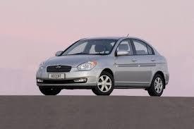 Комплект килимків EVA в салон автомобіля Hyundai Accent 2008