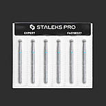 Фреза алмазна STALEKS куля синя діаметр 2,7 мм, фото 3