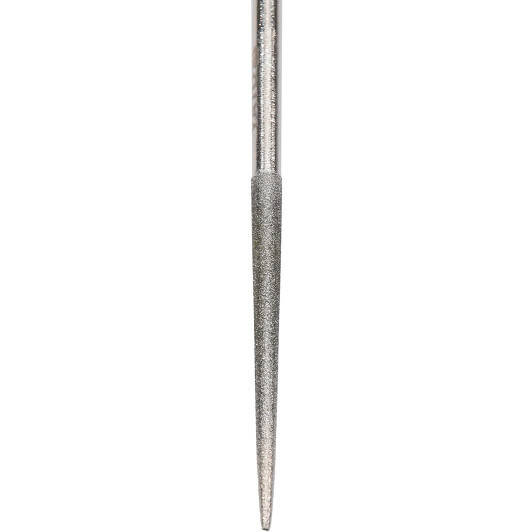 Надфіль алмазний круглий YATO 160/50 х 4 мм, фото 3