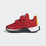 Дитячі кросівки Adidas LEGO® Sport CF I (Артикул:FX2877), фото 4