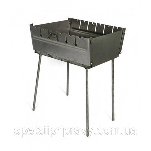 Мангал-валіза на 6 шампурів, фото 1