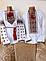 Сорочки вишиті для сім'ї  "Орнамент червоний на білому", фото 2
