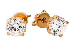 Золоті сережки гвоздики 585 проба Вага 1.60 г