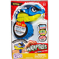 Интерактивная игрушка браслет Little Live Pets Wraptiles (Wrapples) - Vipora (Змея Кобра). Moose. ОРИГИНАЛ !!!