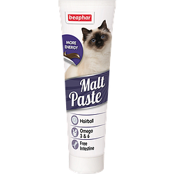 Мальт-паста для котів Beaphar Malt Paste (Біфар  виведення шерсті зі шлунку) 25г.