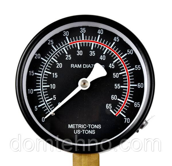 Манометр 30т для преса та гідронабору на 30Т 65000 кг / м3