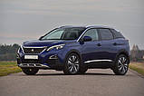 Захисна накладка на задній бампер для Peugeot 3008 II 2017-2020 /чорна нерж.сталь/, фото 6