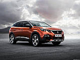 Захисна накладка на задній бампер для Peugeot 3008 II 2017-2020 /чорна нерж.сталь/, фото 8