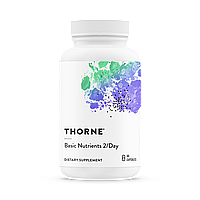 Thorne Research Basic Nutrients / Базовые вит. для приема 2 раза в день 60 капсул