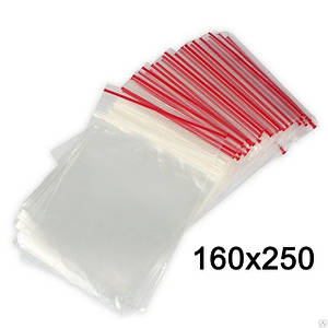 Зип пакети (zip lock) 160х250 100 шт.