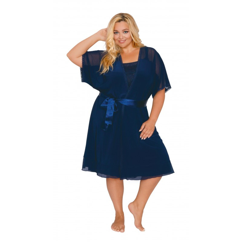 Жіночий пеньюар ТМ Akcent 502, 3XL/52 кольори індиго